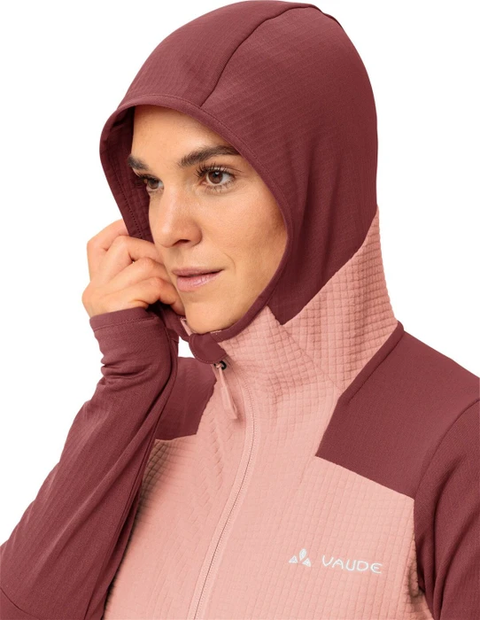 Vaude Monviso Grid Fleece Funktionsjacke redeva (Damen)