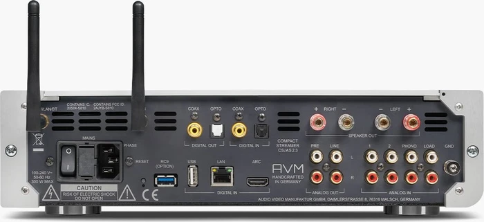 AVM Audio Inspiration AS 2.3 silber