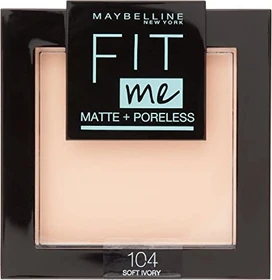 Maybelline Fit Me Puder 104 soft ivory, 9g