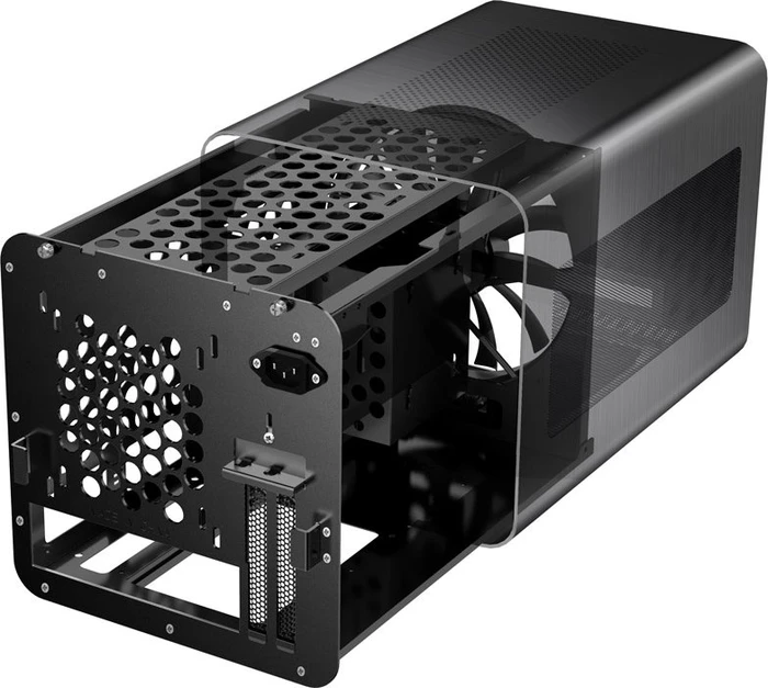 Jonsbo V8, schwarz, Mini-ITX
