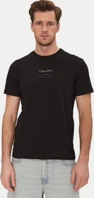 Calvin Klein Logo T-Shirt kurzarm ck black (Herren)
