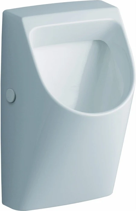 Geberit Renova Plan Urinal Zulauf von hinten, Abgang nach hinten, weiß/KeraTect