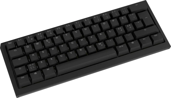 Ducky One X Mini Wireless, schwarz, LEDs RGB, Inductive Analog Switch, USB/Bluetooth, ND