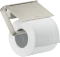 Hansgrohe AXOR Universal Softsquare Toilettenpapierhalter mit Deckel edelstahloptik Vorschaubild