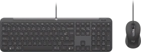 Logitech MK620 Signature Slim Wired Combo for Business Graphite, USB-C, FR