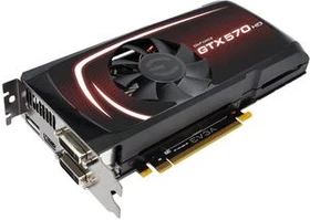 EVGA GeForce GTX 570 HD Superclocked, 1.25GB GDDR5, 2x DVI, HDMI, DP