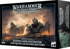 Games Workshop Warhammer The Horus Heresy - Legiones Astartes - Rapier Laser Destroyer and Quad Launcher Battery