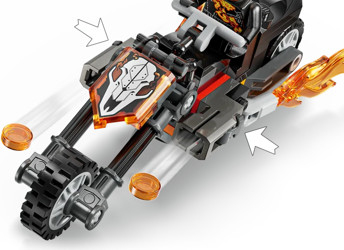 LEGO Marvel Super Heroes Spielset - Spider-Man vs. Ghost Rider auf seinem Motorrad
