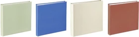 Hama Jumbo Fotoalbum, 30x30, 100 weiße Seiten, Mesh Beige, Blau, Grün, Rot