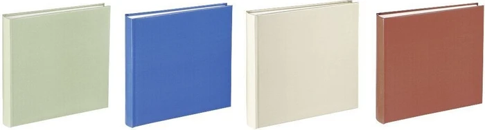 Hama Jumbo Fotoalbum, 30x30, 100 weiße Seiten, Mesh Beige, Blau, Grün, Rot