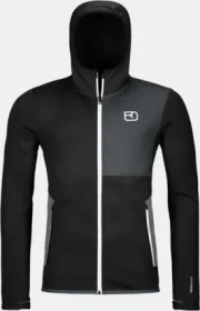 Ortovox Fleece Hoody Funktionsjacke black raven (Herren)