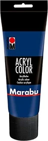 Marabu Acryl Color Acrylfarbe, dunkelblau, 225ml
