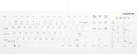 Contour Design AK-C8112 Medical Keyboard, weiß, vollversiegelt, USB, FR