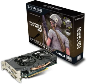 Sapphire Radeon HD 7850 OC, 2GB GDDR5, 2x DVI, HDMI, DP, full retail
