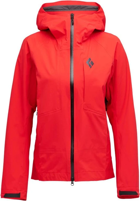 Black Diamond HighLine Stretch Shell Funktionsjacke coral red (Damen)