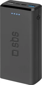 SBS Mobile Fast Charge Powerbank 20000mAh schwarz