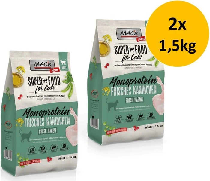 MAC's Monoprotein Kaninchen, 1.50kg (80542)
