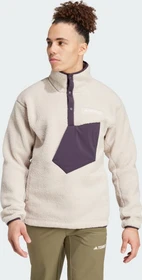 adidas Terrex Xploric High Pile Fleece Pullover wonder beige (Herren)