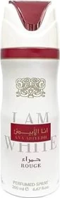 Lattafa Ana Abiyedh Rouge I Am White Deodorant Spray, 200ml