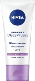 Nivea Beruhigende Tagespflege 24h Feuchtigkeit LSF15, 50ml