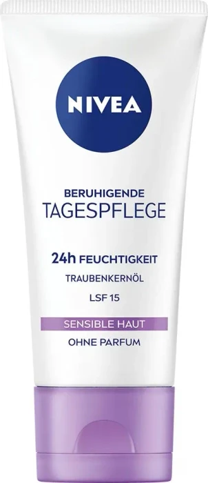 Nivea Beruhigende Tagespflege 24h Feuchtigkeit LSF15, 50ml