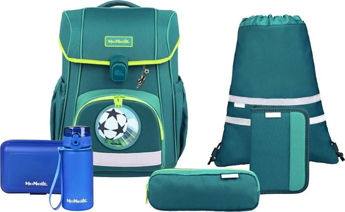 McNeill Bravo Petrol Schultaschen-Set, 9-tlg.
