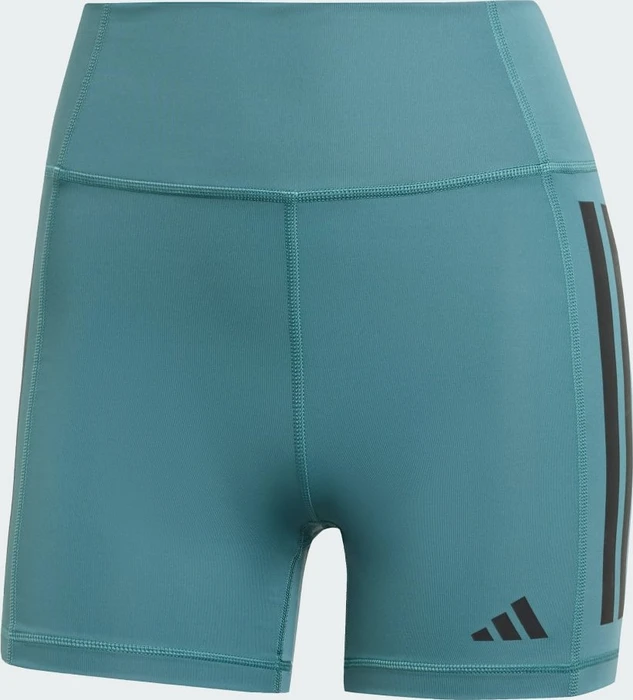 adidas Optime 3-Streifen Hose kurz preloved teal (Damen)