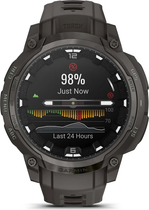 Garmin Instinct Crossover AMOLED charcoal