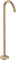 Hansgrohe Axor Uno Wanneneinlauf gebogen bodenstehend brushed bronze Vorschaubild