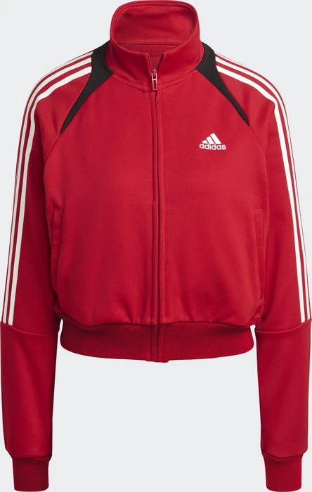 adidas Tiro Suit-Up Lifestyle Trainingsjacke better scarlet/black/white (Damen)