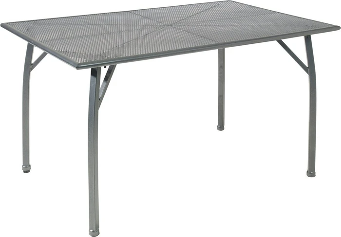 greemotion Toulouse Gartentisch 140x74cm eisengrau