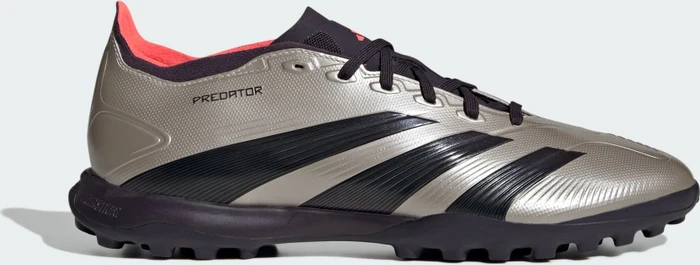 adidas Predator League TF platinum metallic/aurora black/turbo