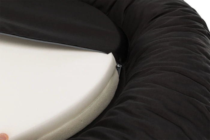Trixie Vital Kissen Samoa, 90x70cm, schwarz