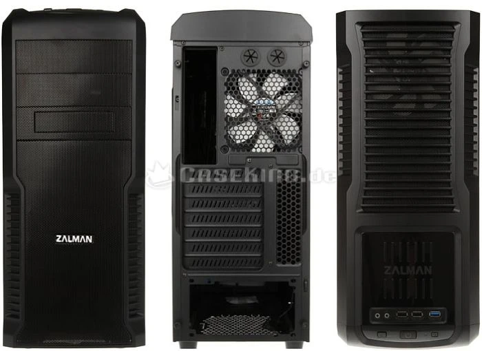 Zalman Z3 schwarz, schallgedämmt