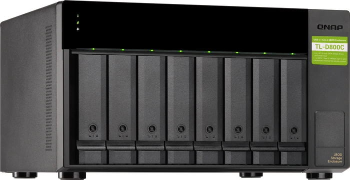QNAP Expansion Unit TL-D800C, 1x USB-C 3.1