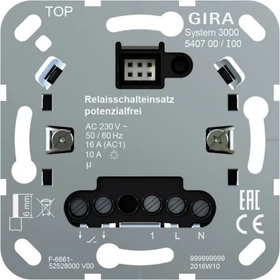 Gira System 3000 Relaisschalteinsatz potenzialfrei