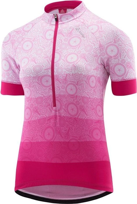 Löffler Components Half-Zip Trikot kurzarm magenta (Damen)