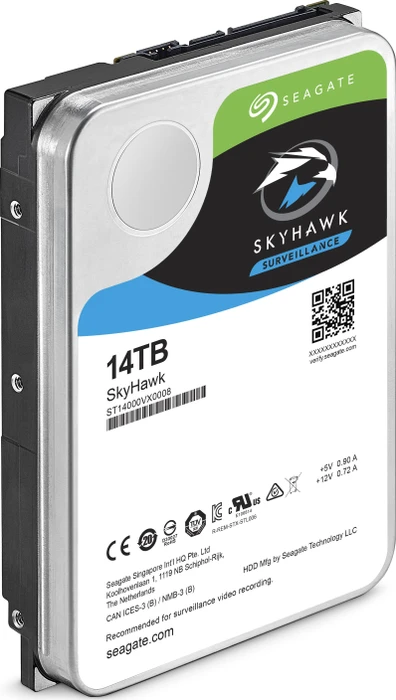 Seagate SkyHawk 14TB, 24/7, 512e / 3.5" / SATA 6Gb/s