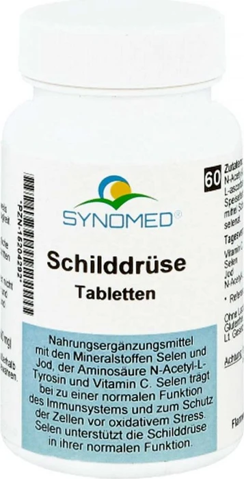 Synomed Schilddrüse Tabletten, 60 Stück