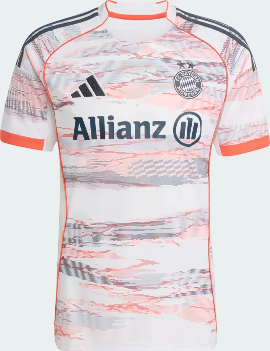 adidas FC Bayern München Frauenteam 2025/2026 Auswärtstrikot kurzarm (Herren)