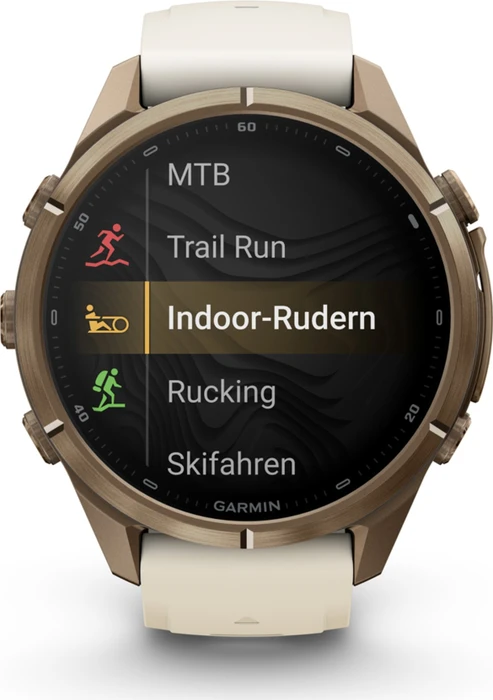Garmin Fenix 9 Pro inReach 43mm autumn gold titanium/cream-french grey