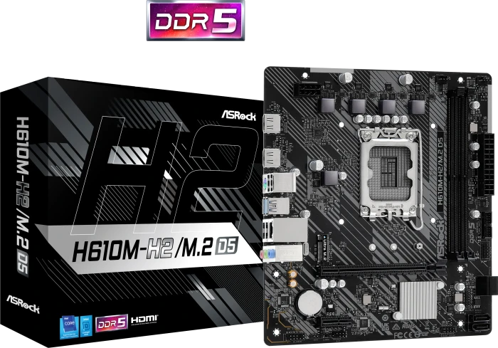 ASRock H610M-H2/M.2 D5 (Intel 1700)