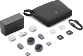 DJI Mic Mini 2, 2 Sender + 1 Handy-Empfänger + Ladeschale