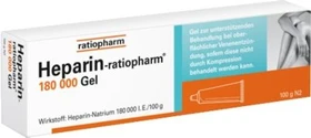 Heparin-ratiopharm 180 000 Gel, 100g