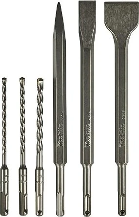 Makita SDS-plus Bohrer-/Meißel-Zubehörset inkl. Koffer, 6-tlg.