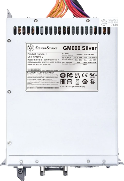 SilverStone Gemini GM600-S Silver 600W, ATX 2.4