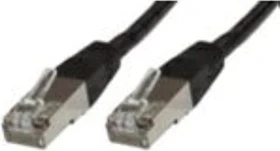 MicroConnect Patchkabel, Cat6, F/UTP, RJ-45/RJ-45, 3m, schwarz