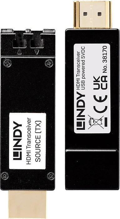 Lindy 300m Fibre Optic HDMI 4K30 Extender Extender