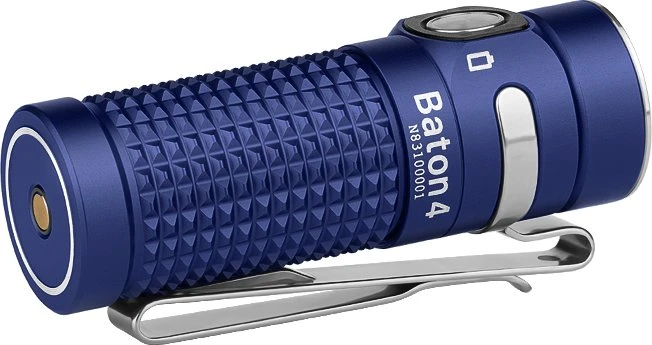 OLight Baton 4 Taschenlampe königsblau