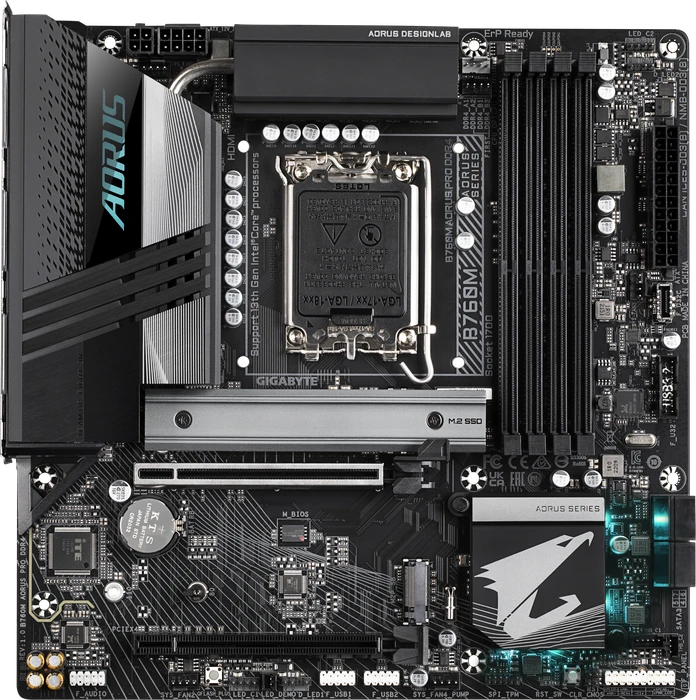 GIGABYTE B760M AORUS Pro DDR4 (Intel 1700)